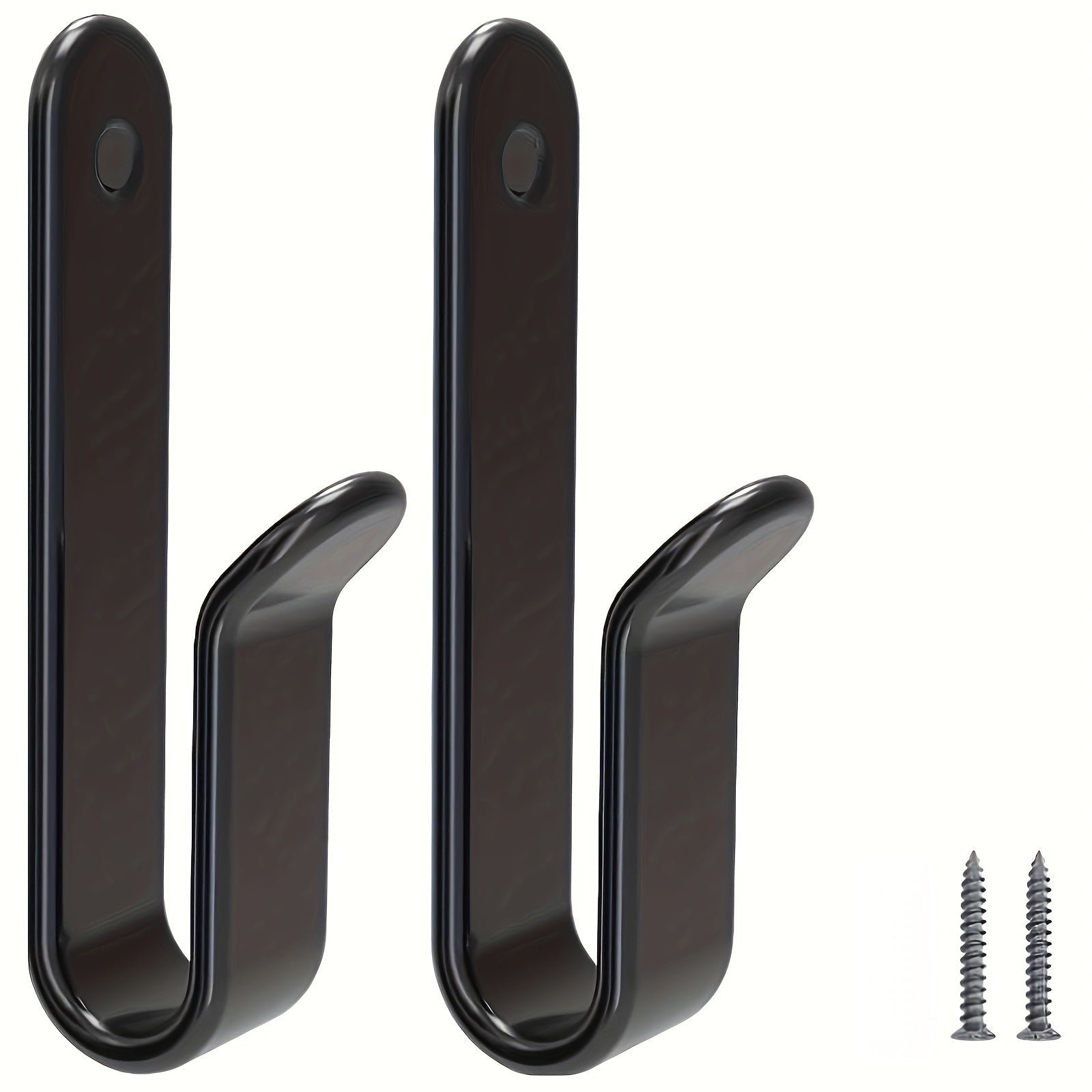 2pcs Horizontal Snowboard Clips Wall Mounted Display Rack
