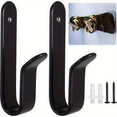 2pcs Horizontal Snowboard Clips Wall Mounted Display Rack