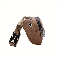 Outdoor Canvas Waist Bag for Cycling Hiking Camping