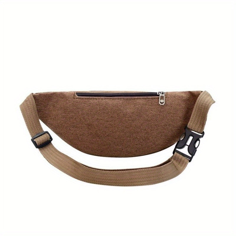 Outdoor Canvas Waist Bag for Cycling Hiking Camping