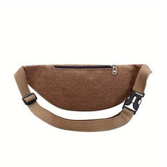 Outdoor Canvas Waist Bag for Cycling Hiking Camping