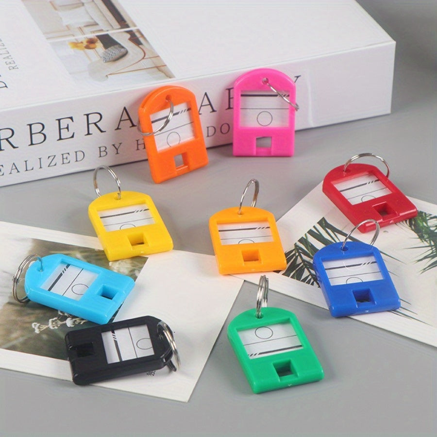 9pcs Hotel Key Tags ID Names Phone Numbers Pet Luggage Tags