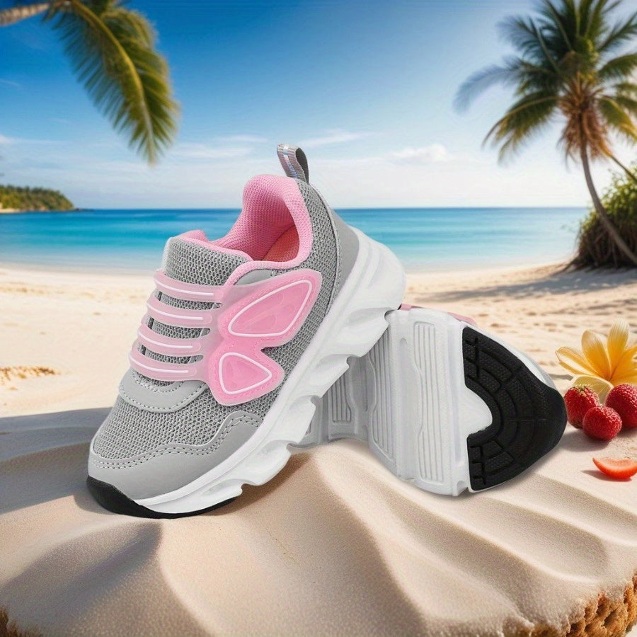 Comfortable Baby Girls Low Top Sneakers Lightweight Sport Shoes