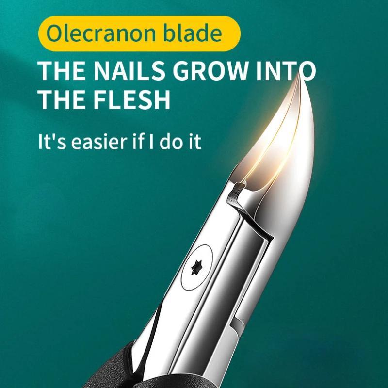Stainless Steel Ingrown Toe Nail Clippers Double Spring Ingrown Toenail Pliers