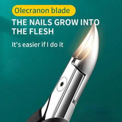 Stainless Steel Ingrown Toe Nail Clippers Double Spring Ingrown Toenail Pliers