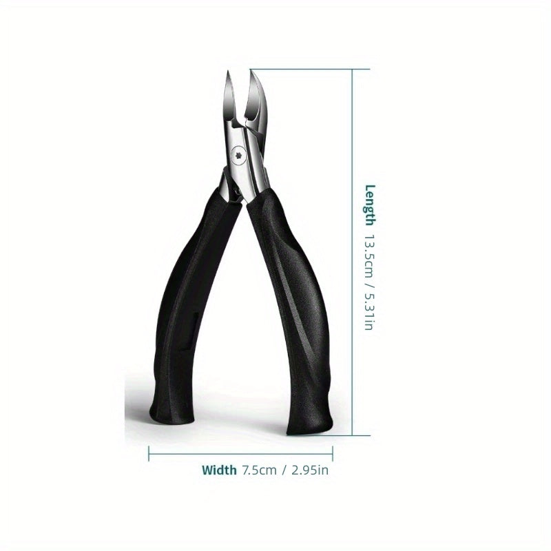 Stainless Steel Ingrown Toe Nail Clippers Double Spring Ingrown Toenail Pliers