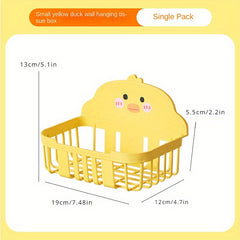 Small Yellow Duck Tissue Box Wall Mounted Storage Box