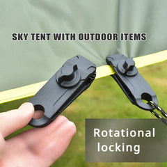 Camping Tent Fixed Clip Windproof Canopy Clip