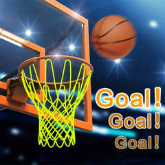 1pc Glow In The Dark Basketball Net Portable Nylon Basketball Net