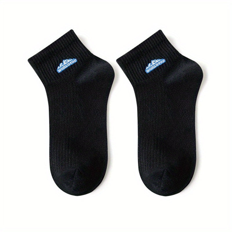Men's Solid Liner Anklet Socks - Breathable Sweat Absorbent Outdoor Wear