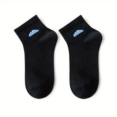 Men's Solid Liner Anklet Socks - Breathable Sweat Absorbent Outdoor Wear
