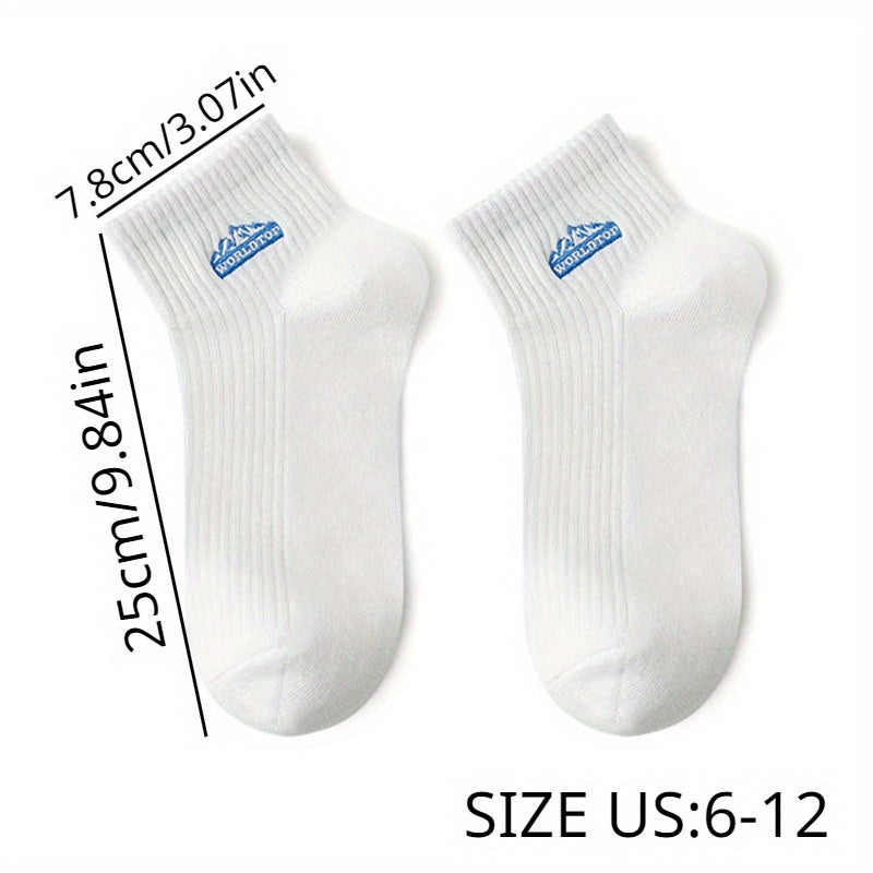 Men's Solid Liner Anklet Socks - Breathable Sweat Absorbent Outdoor Wear