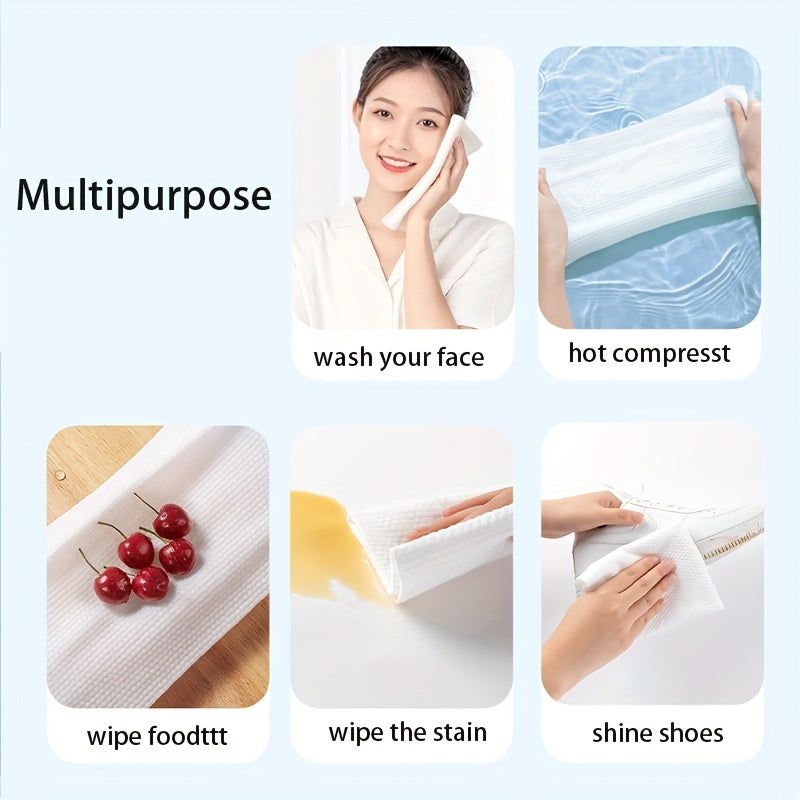 20pcs Portable Compressed Face Towels for Camping & Travel