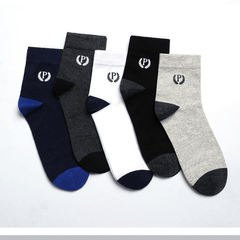 Men's Mid Crew Sport Socks - Sweat Absorbing Breathable Shoes