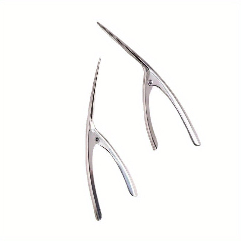 2pcs Portable Stainless Steel Shrimp Peelers