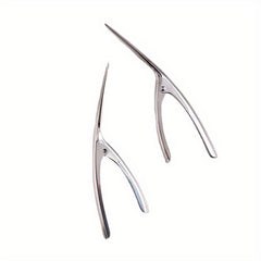 2pcs Portable Stainless Steel Shrimp Peelers