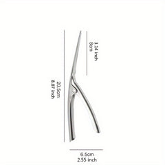 2pcs Portable Stainless Steel Shrimp Peelers