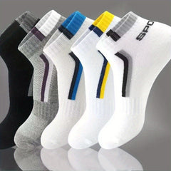 Men's Solid Liner Anklets Socks - Thin Breathable Soft Absorbent Socks