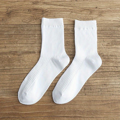 Men's Crew Socks Breathable Comfy Casual Unisex Socks for Outdoor All Seasons
