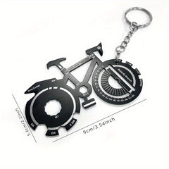 Multifunctional Keychain Tool Bottle Opener for Camping