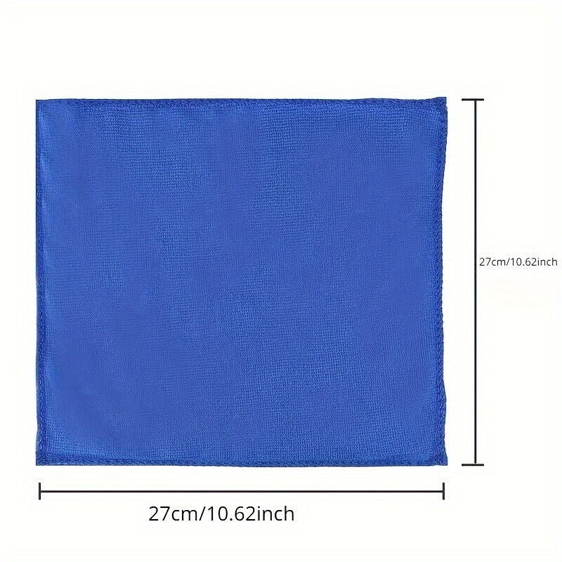 6pcs Microfiber Car Cleaning Towel Household Washing Towel Set