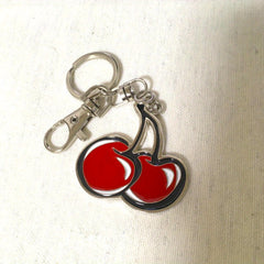 Cherry Key Chain Fruit Pendant for Backpack Bag