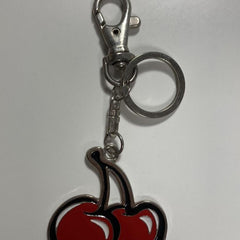 Cherry Key Chain Fruit Pendant for Backpack Bag