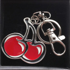 Cherry Key Chain Fruit Pendant for Backpack Bag