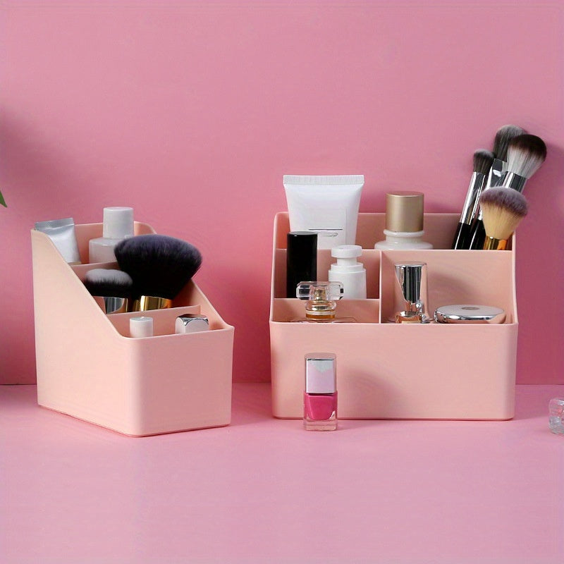 Desktop Plastic Storage Box for Jewelry and Cosmetics