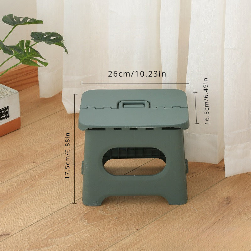 Portable Plastic Folding Stool for Outdoor Activities