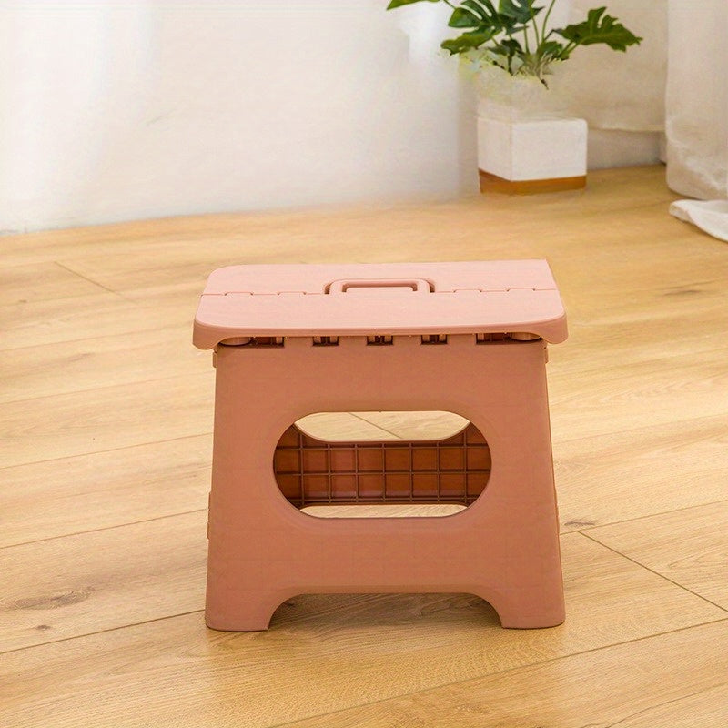 Portable Plastic Folding Stool for Outdoor Activities