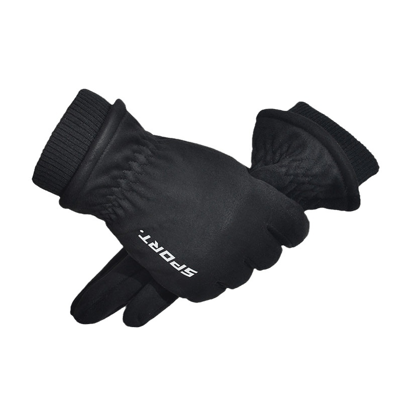 Retro Windproof Touchscreen Gloves for Outdoor Sports and Cycling