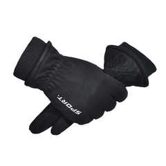 Retro Windproof Touchscreen Gloves for Outdoor Sports and Cycling