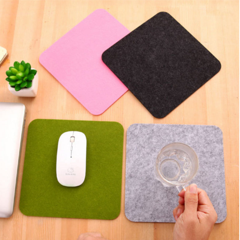 Thickened Felt Mouse Pad for Laptop and Desk - Game Mouse Pads