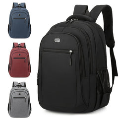 Men's Waterproof Nylon Backpack - Durable & Spacious for Commuting