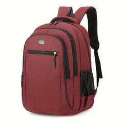 Men's Waterproof Nylon Backpack - Durable & Spacious for Commuting