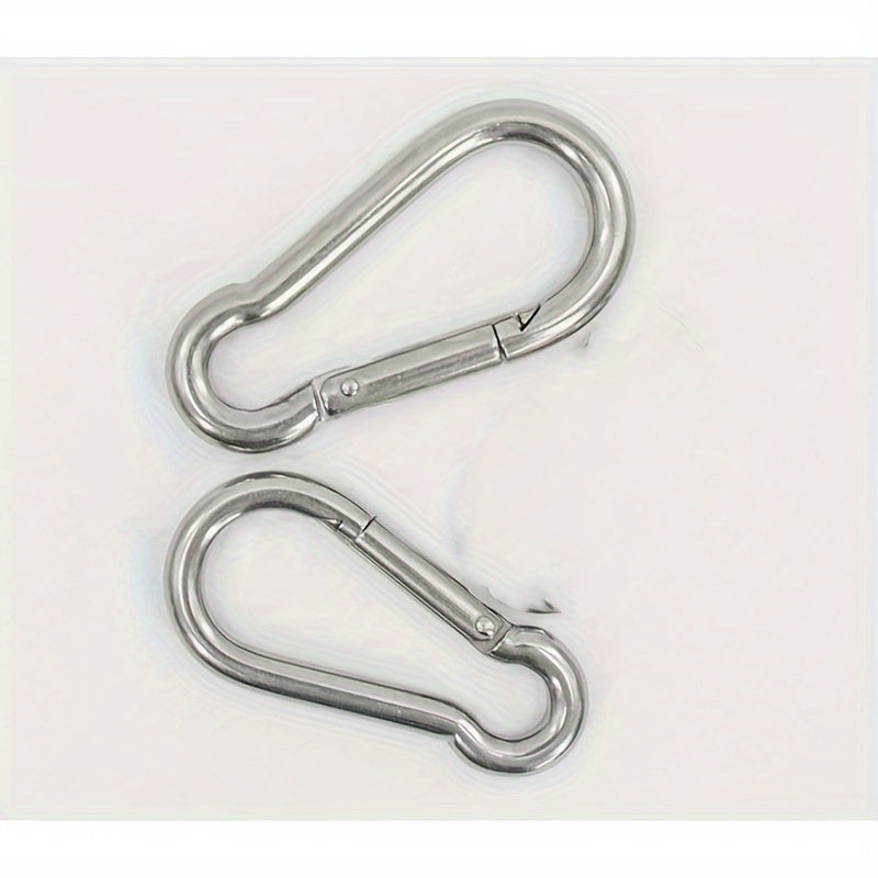 2pcs Iron Spring Hook Gourd Connection Buckle Keychain