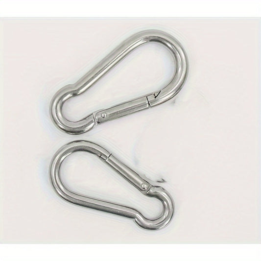 2pcs Iron Spring Hook Gourd Connection Buckle Keychain