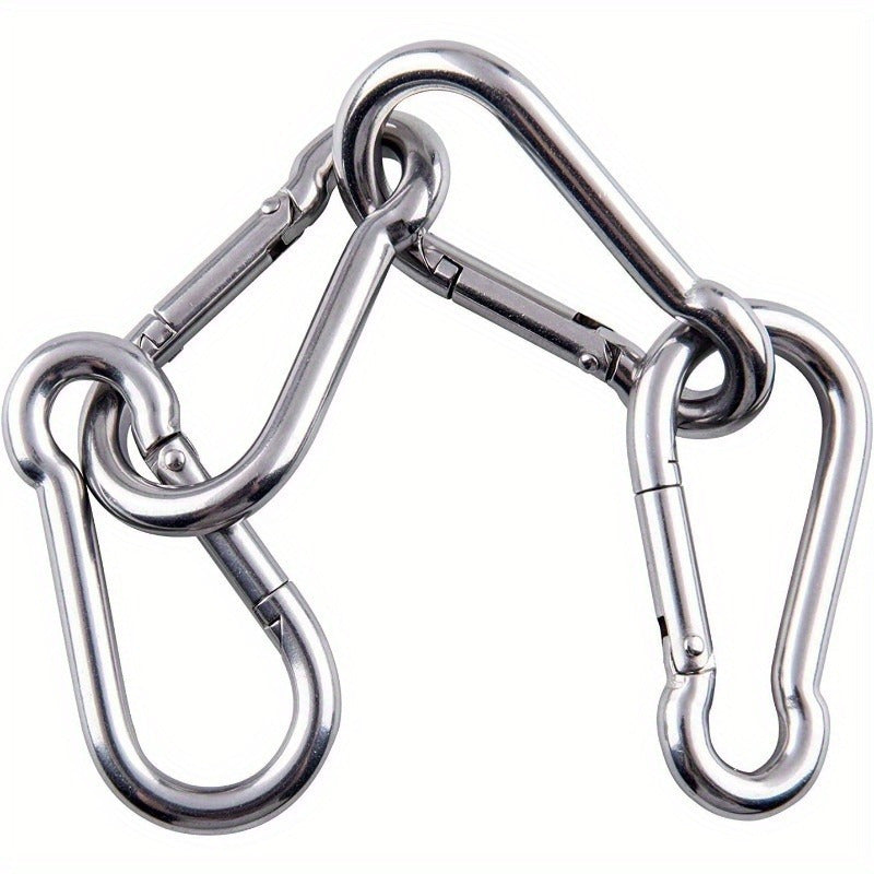 2pcs Iron Spring Hook Gourd Connection Buckle Keychain