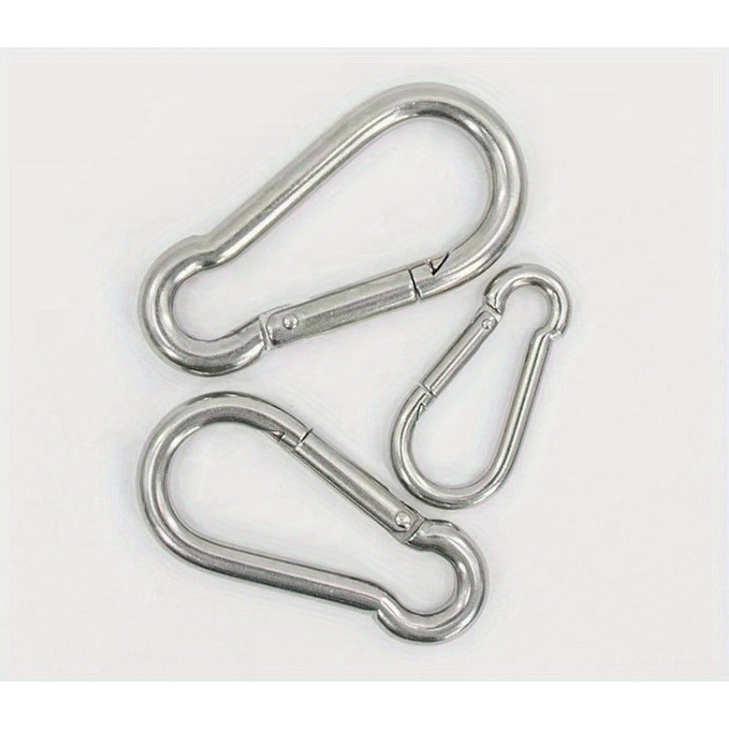 2pcs Iron Spring Hook Gourd Connection Buckle Keychain