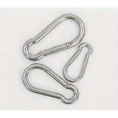 2pcs Iron Spring Hook Gourd Connection Buckle Keychain
