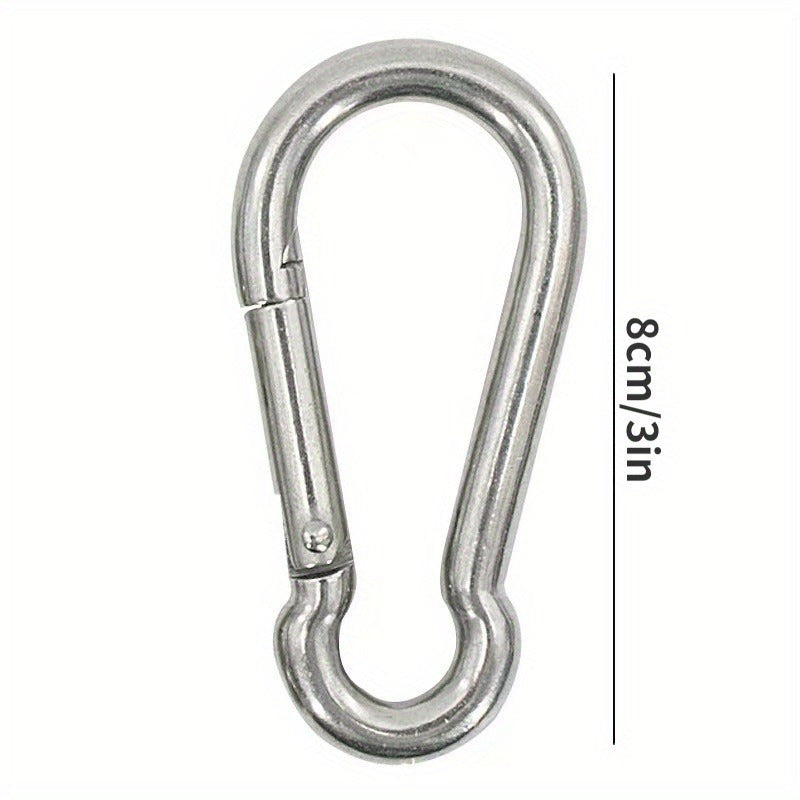 2pcs Iron Spring Hook Gourd Connection Buckle Keychain