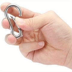 2pcs Iron Spring Hook Gourd Connection Buckle Keychain