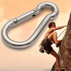 2pcs Iron Spring Hook Gourd Connection Buckle Keychain