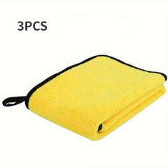 6pcs Soft Microfiber Car Wash Towel Kitchen Dish Cleaning Cloth
