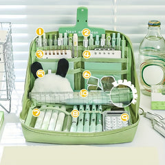 12-Layer Large Capacity Pencil Case - Functional Stationery Storage Bag