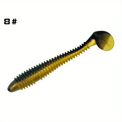 20pcs 7 Paddle Tail Soft Lure Swimbait Fishing Accessories