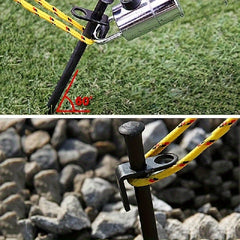 6pcs Outdoor Camping Ground Nails Beach Tent Peg Ground Nails