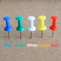 50pcs Push Pins Thumb Tacks For Bulletin Board Stick Pins