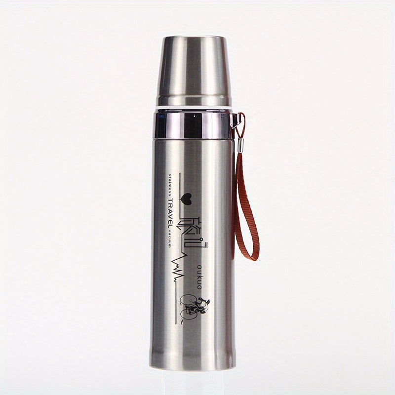 36oz Bullet Shape Sports Water Bottle Stainless Steel Insulated Water Cup